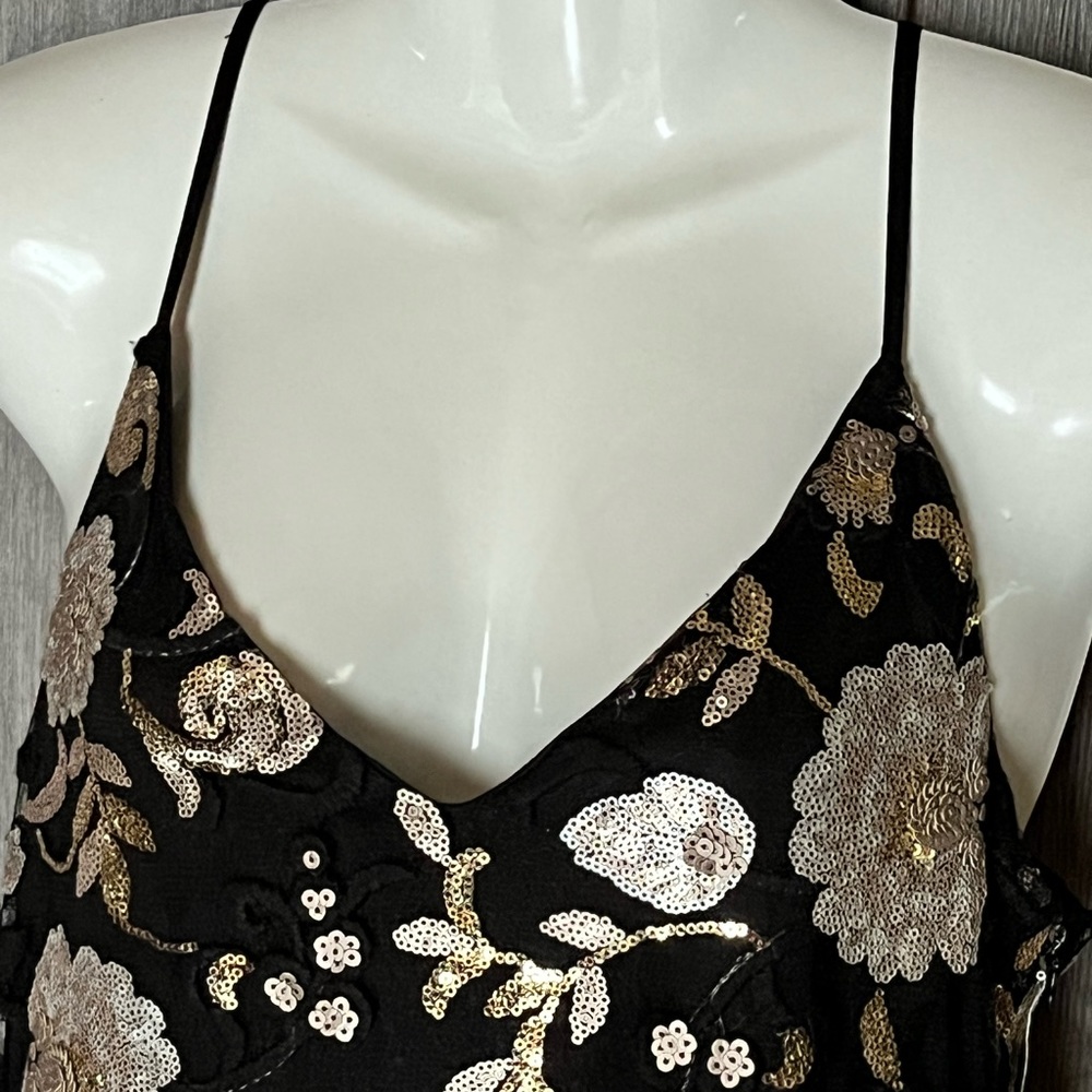 Altar'd State Sequin floral Dress - Picture 5 of 10
